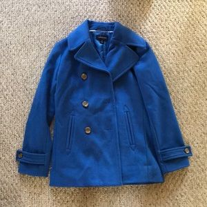 Blue peacoat